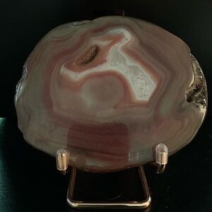 Red Dragon Vein Agate Slice -10.9oz - 5x4.5
